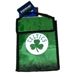 Boston Celtics Insulated Green Lunch Bag New Foco Nba 10 x 7 inches